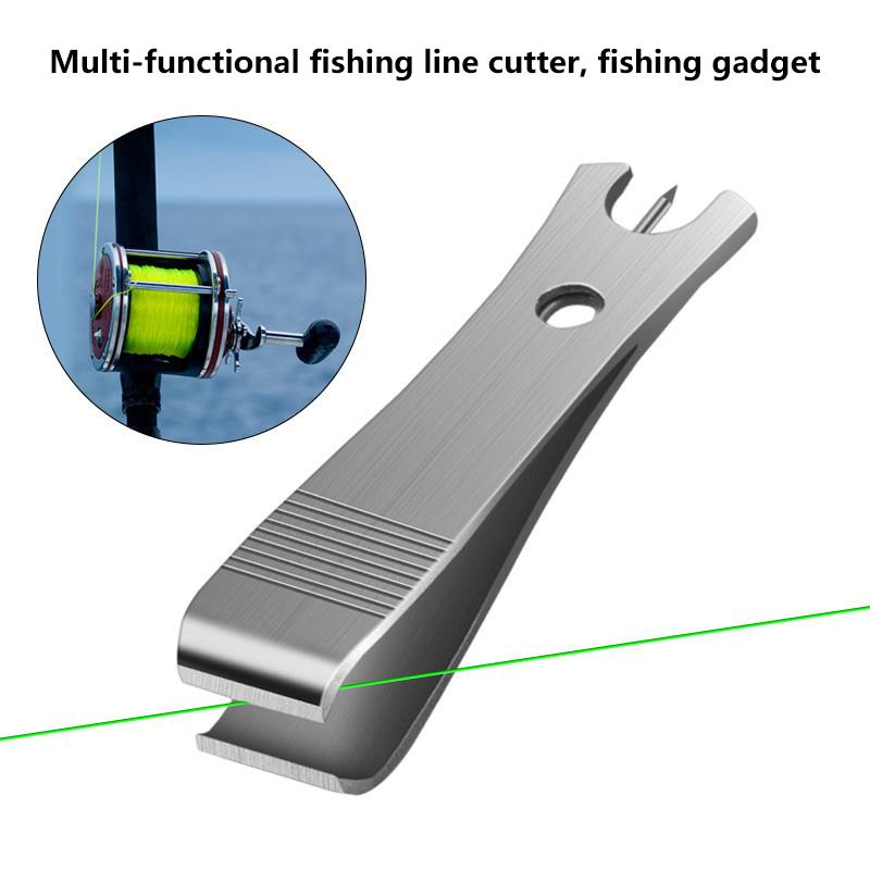 Fishing Line Cutter - Stainless Steel Line Cutters With Hook