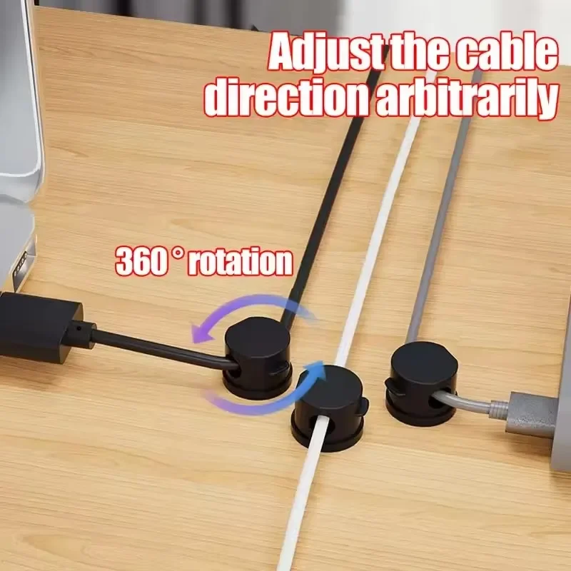 Tippet Line - 360 Rotation Magnetic Cable Clip Cable
