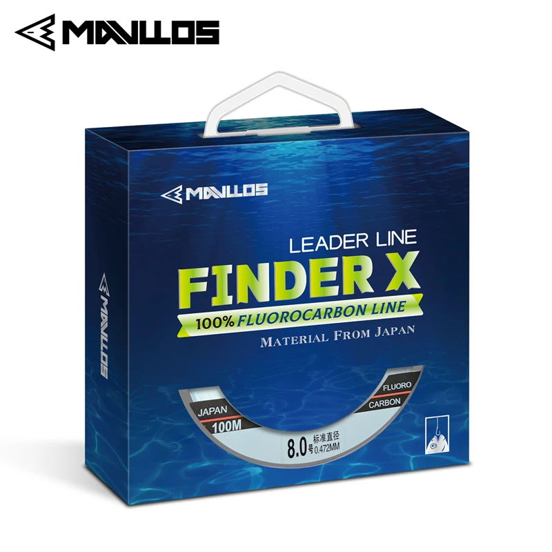 Fluorocarbon Line - Mavllos Finder X 100% Fluorocarbon Fishing