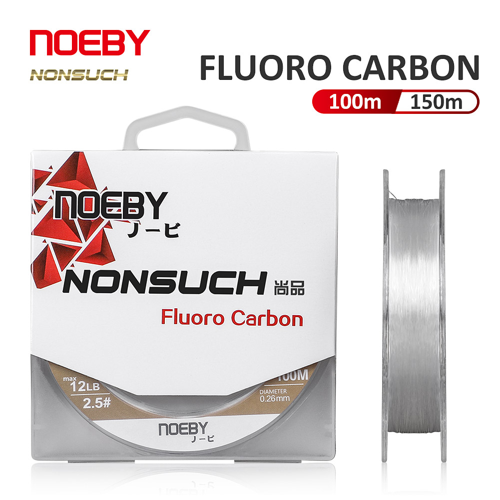 Fluorocarbon Line - Noeby-Fluorocarbon Coating Fishing Line,Carbon Fiber Leader