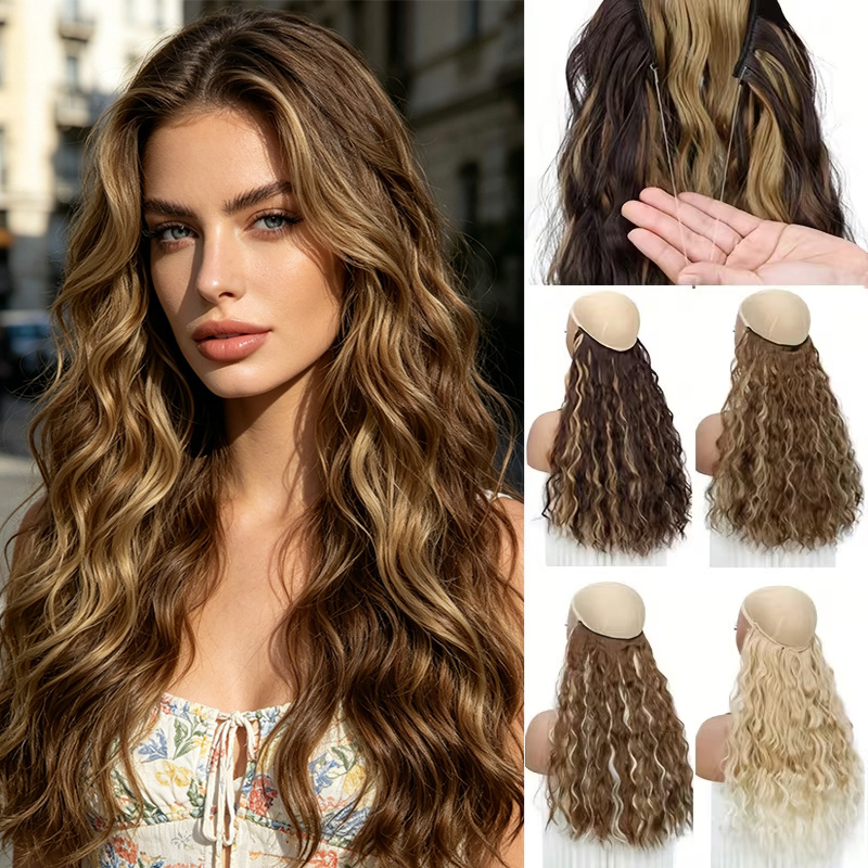 Tippet Line - 18Inch Synthetic Long Wavy Culry Fluffy