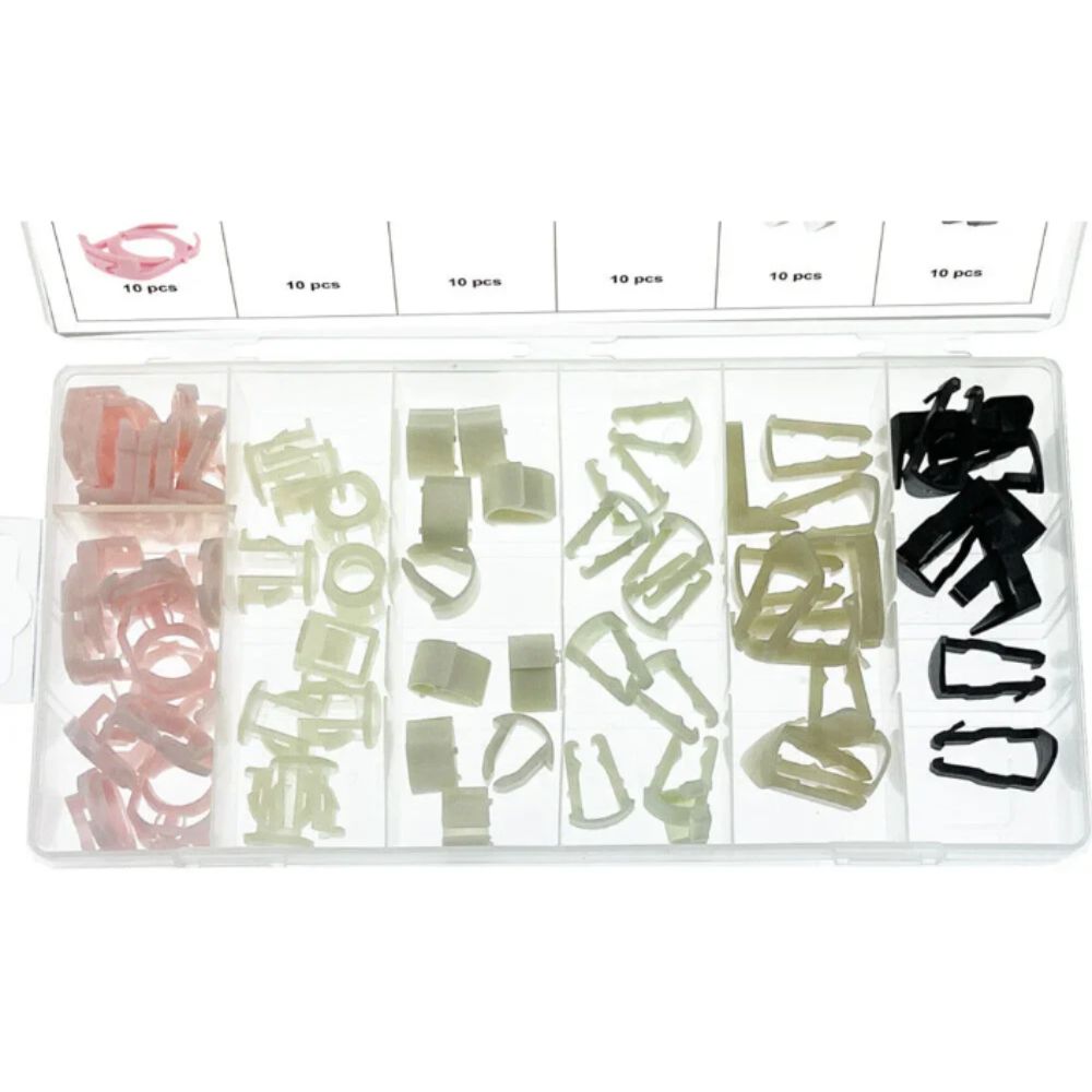 Tippet Line - Plastic Fuel Line Retainer Clip Kit