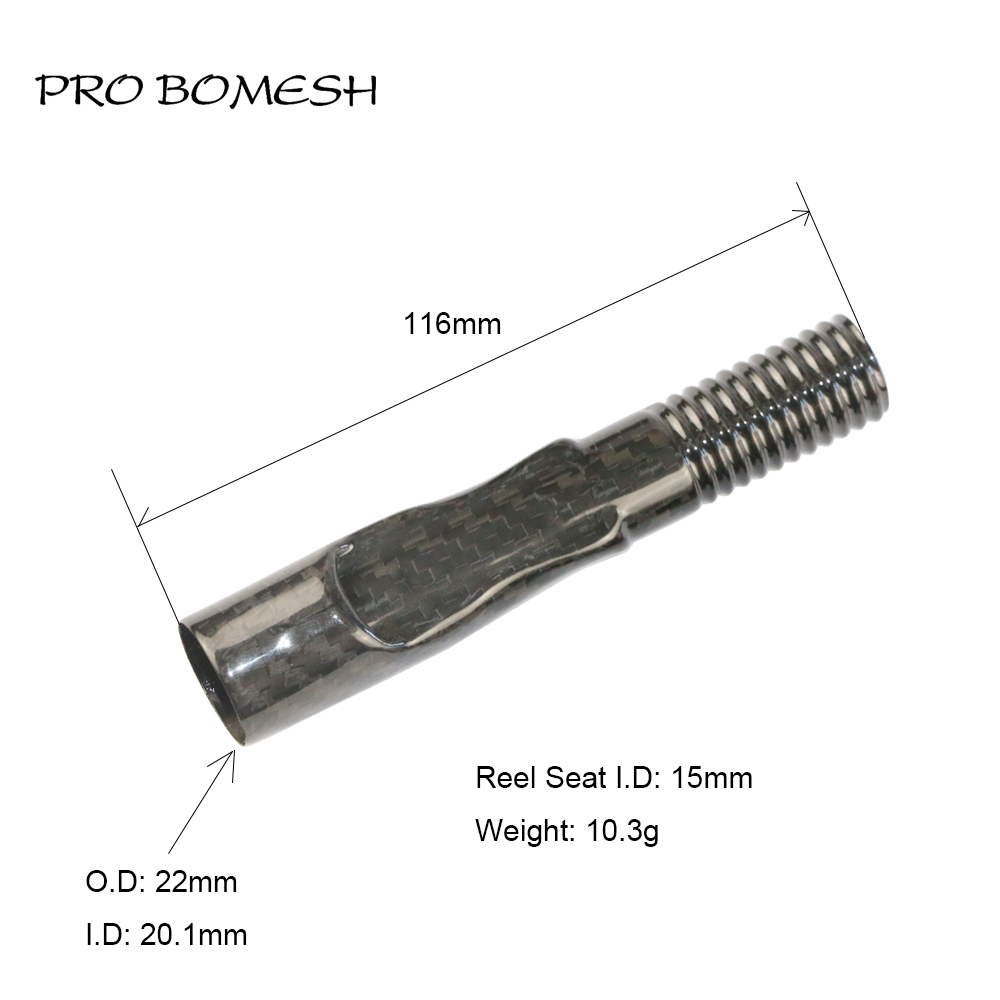 Pro Bomesh 1pcs 10.3g 3K Carbo - Fishing Line Spooler review and price