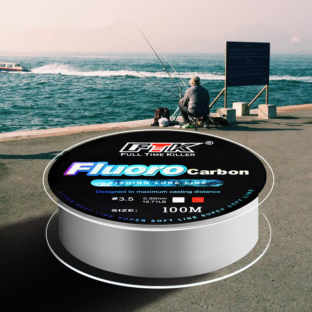 100m fluorocarbon bait fishing - Fluorocarbon Line review and price