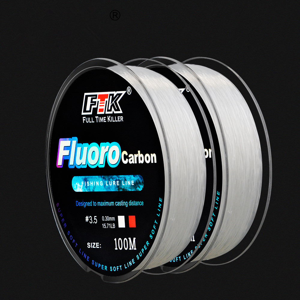 100m fluorocarbon bait fishing - Fluorocarbon Line review and price