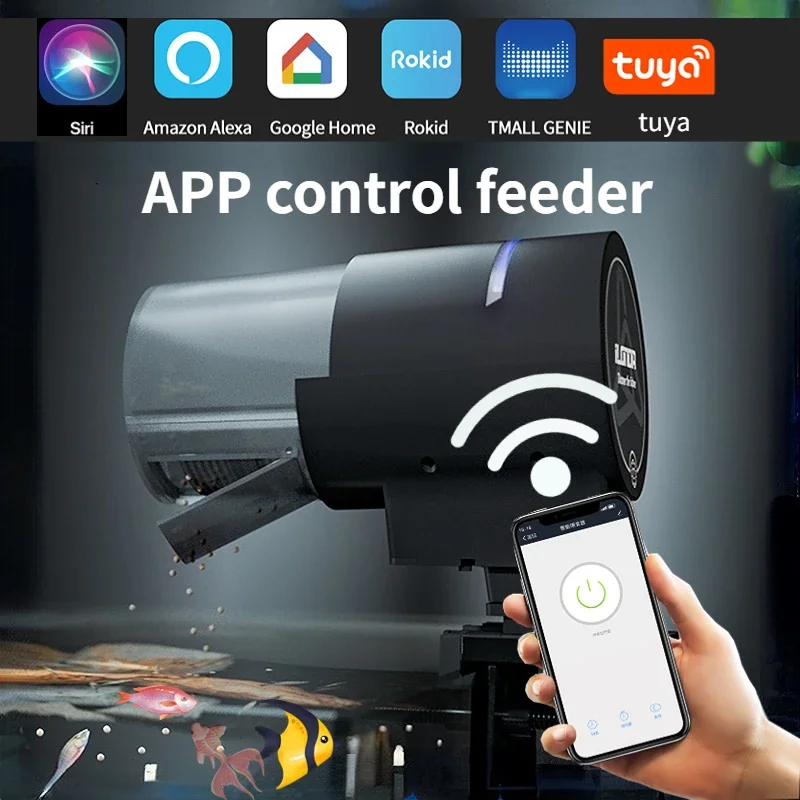 Wi-Fi Automatic Fish Feeder 2n - Fishing Line Dispenser review and price