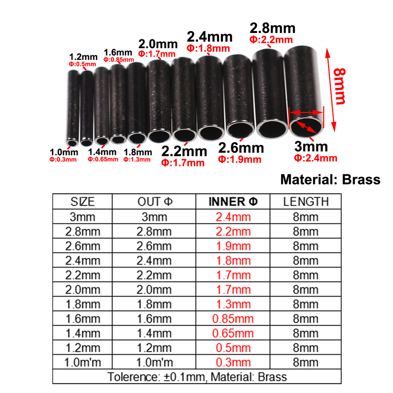 100pcs Black Single Barrel Cop - Freshwater Line review and price