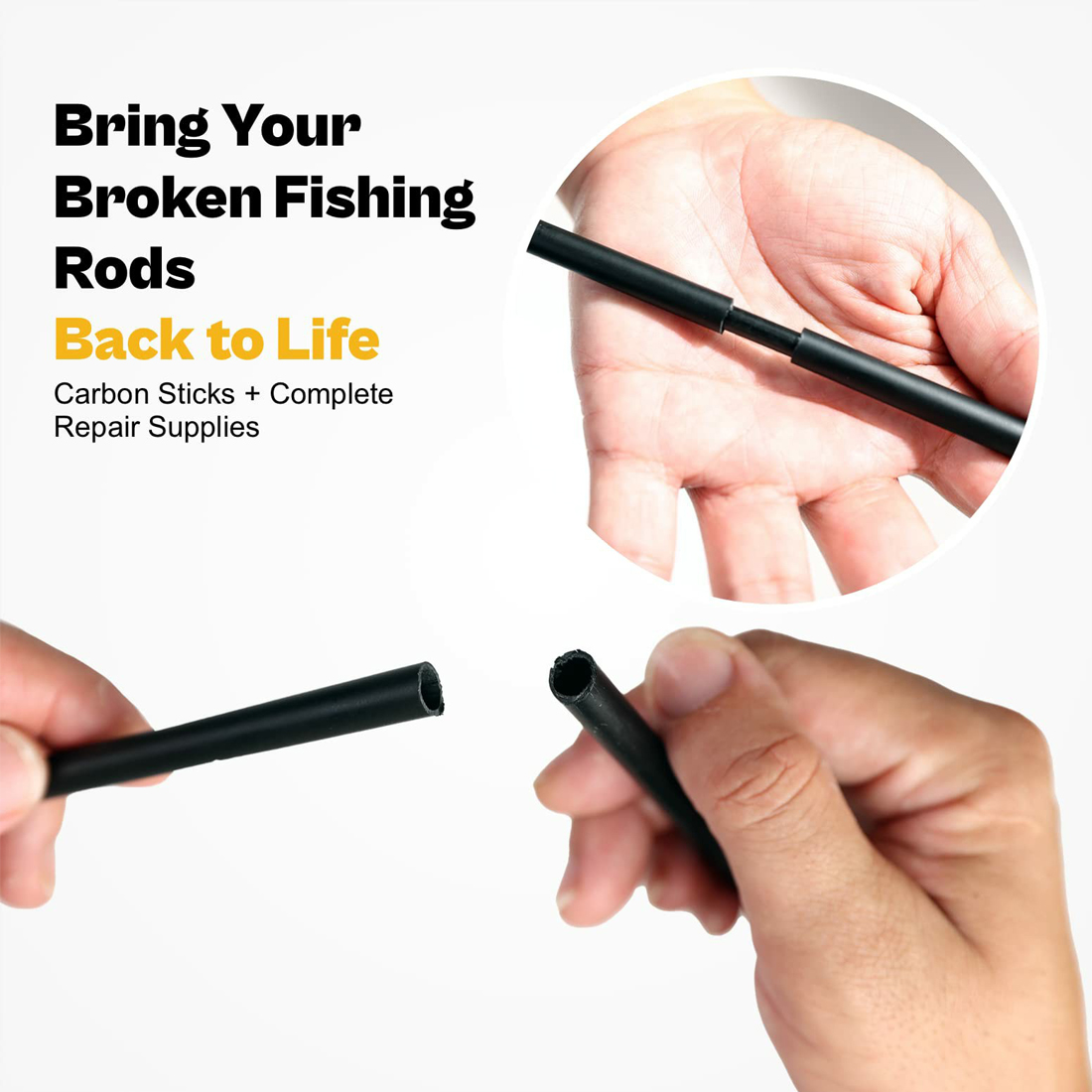 3Pcs Fishing Rod Repair Kit Ca - Freshwater Line review and price