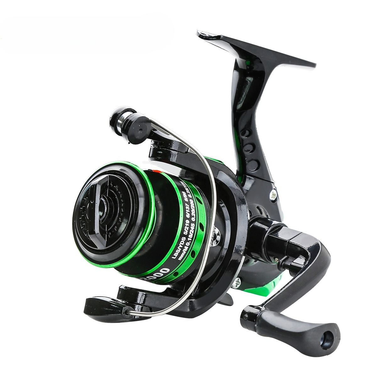 Metal Spinning Reel 5.2:1 Gear - Ice Fishing Line review and price