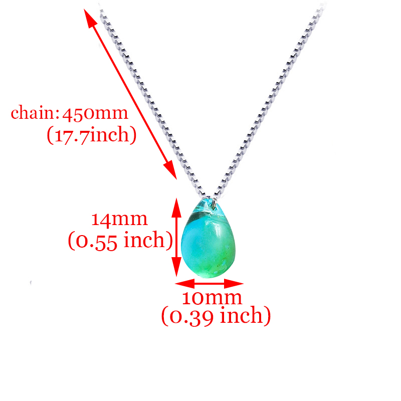 Mermaid's Tears Necklace Ocean - Fishing Line Box review and price