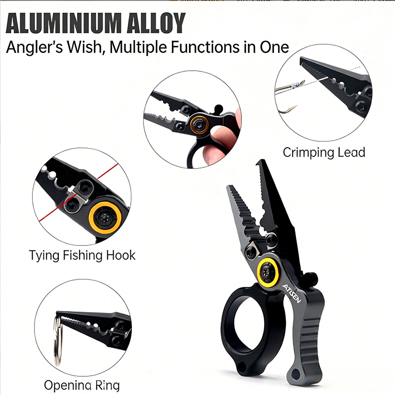 Mini Portable Aluminum Fishing - Fishing Line Cutter review and price