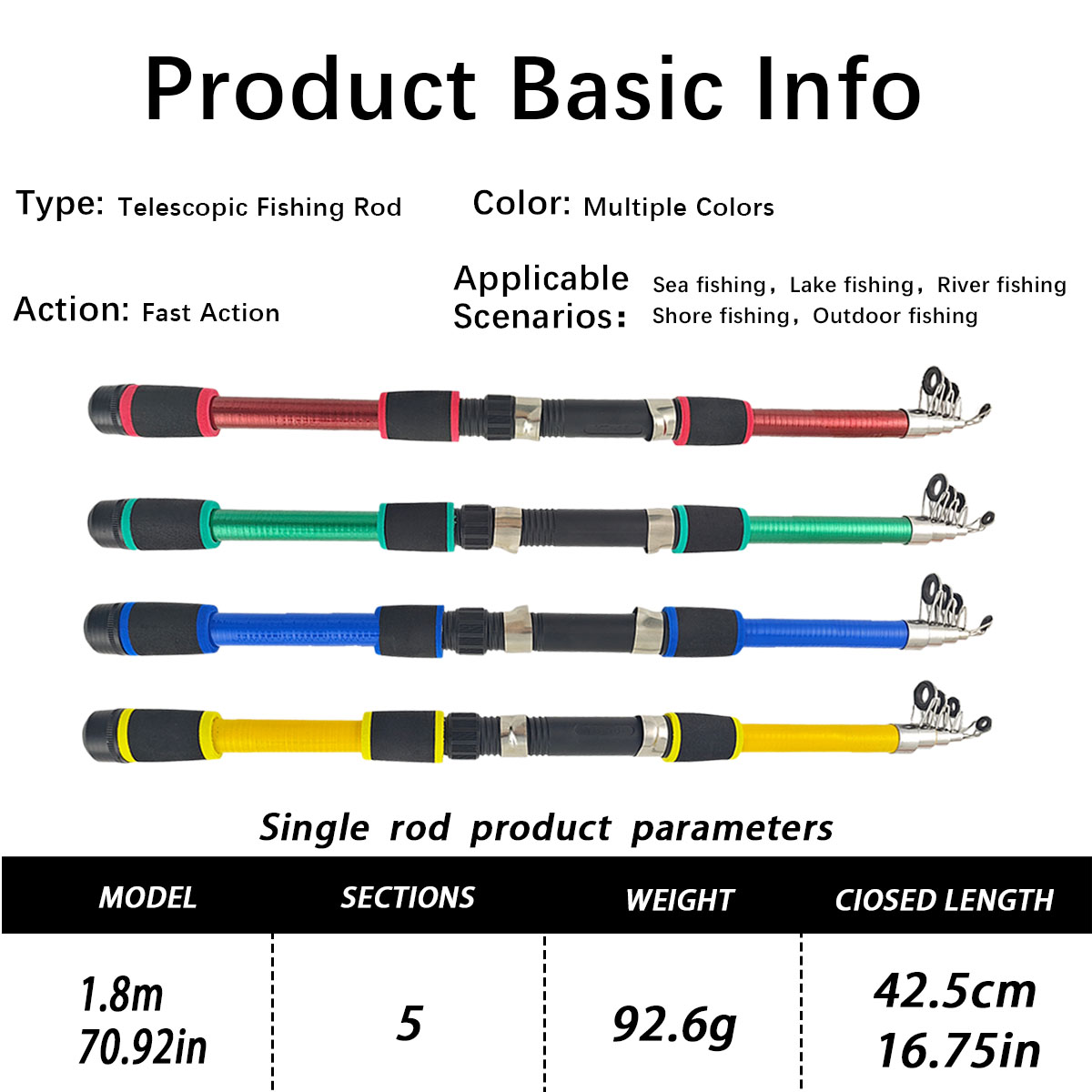 Mini Telescopic Sea Fishing Ro - Saltwater Line review and price