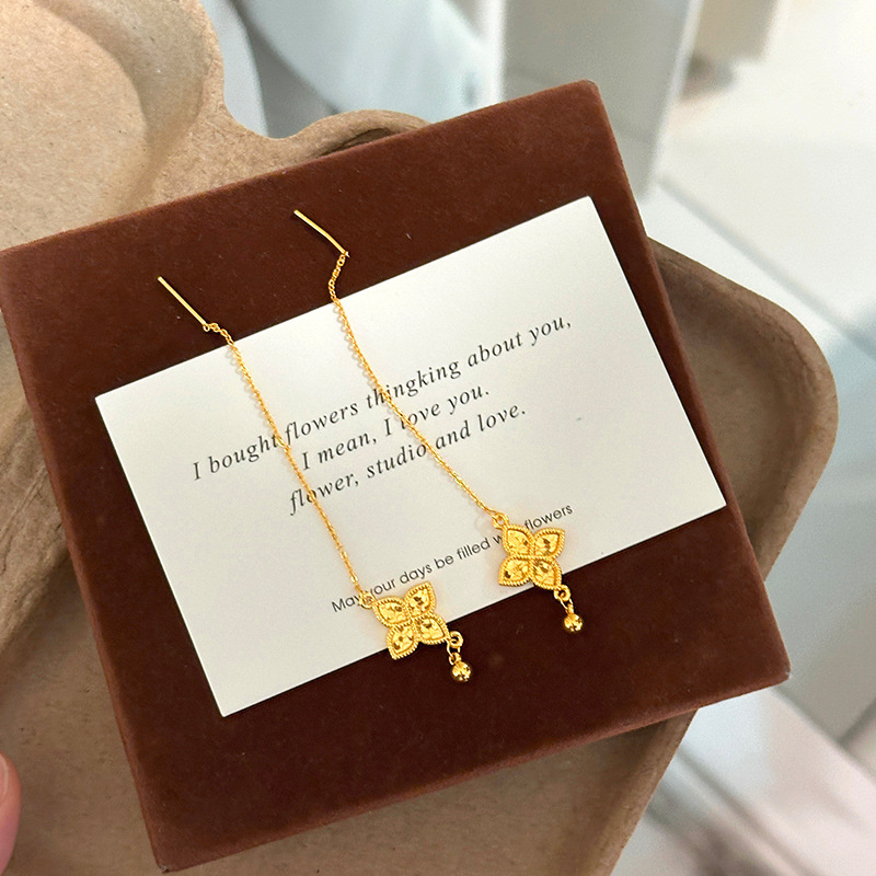 Fashion 18kt Gold Four Leaf Cl - Freshwater Line review and price