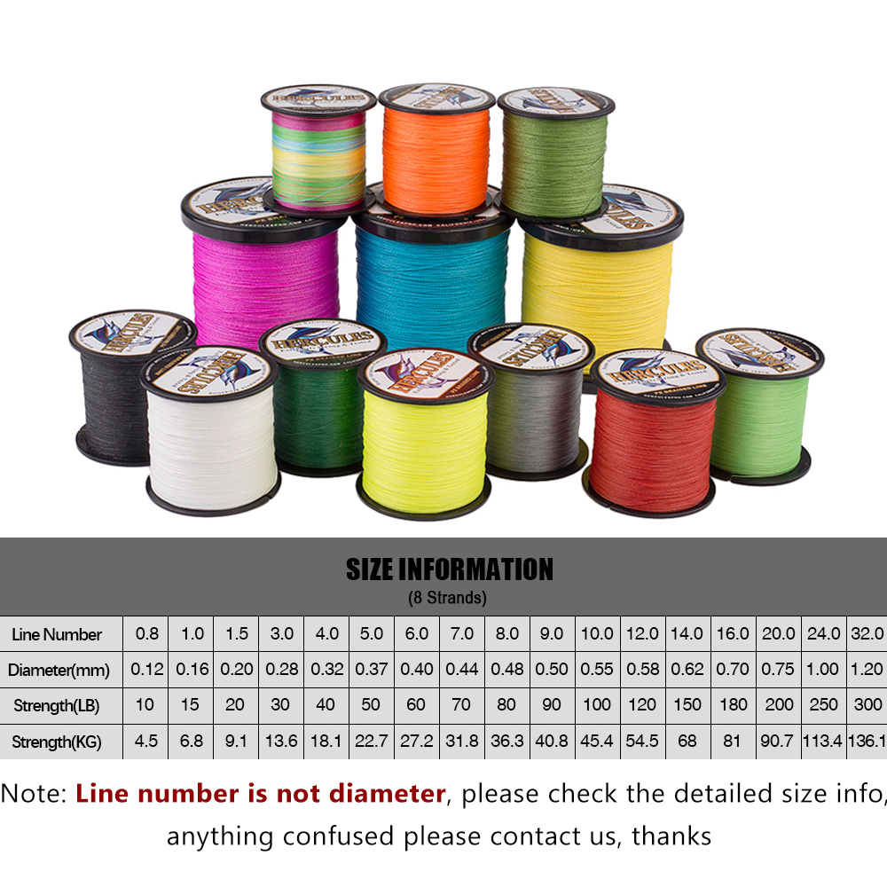 Hercules 8 Strand Braided 10-1 - Leader Line review and price