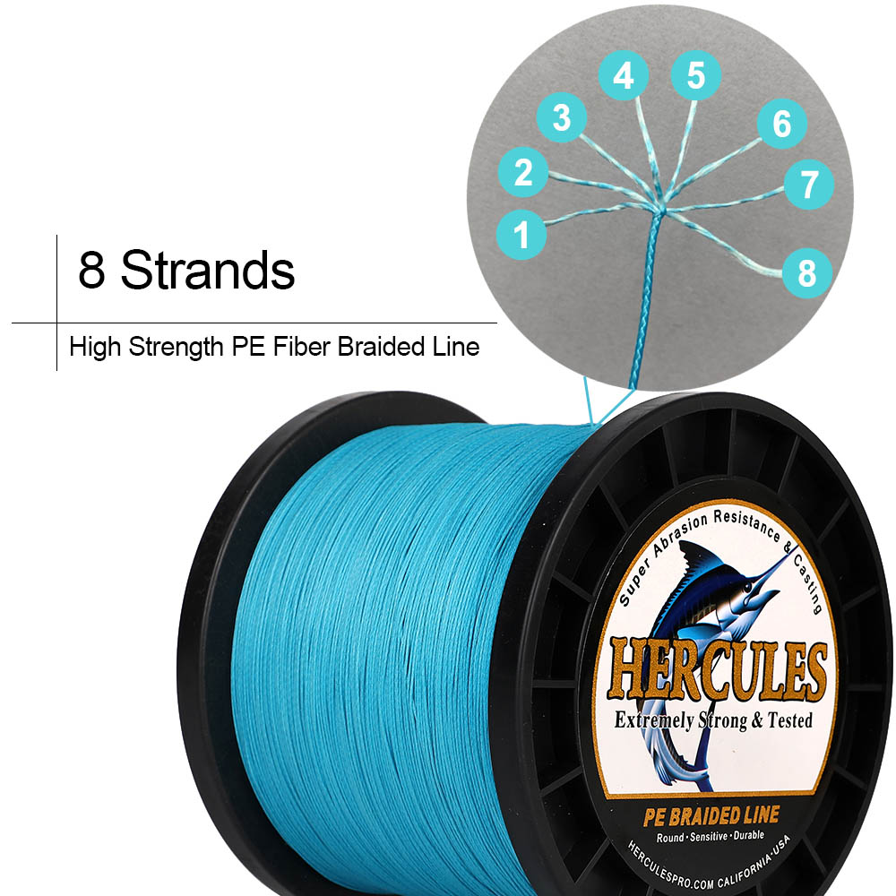 Hercules 8 Strand Braided 10-1 - Leader Line review and price