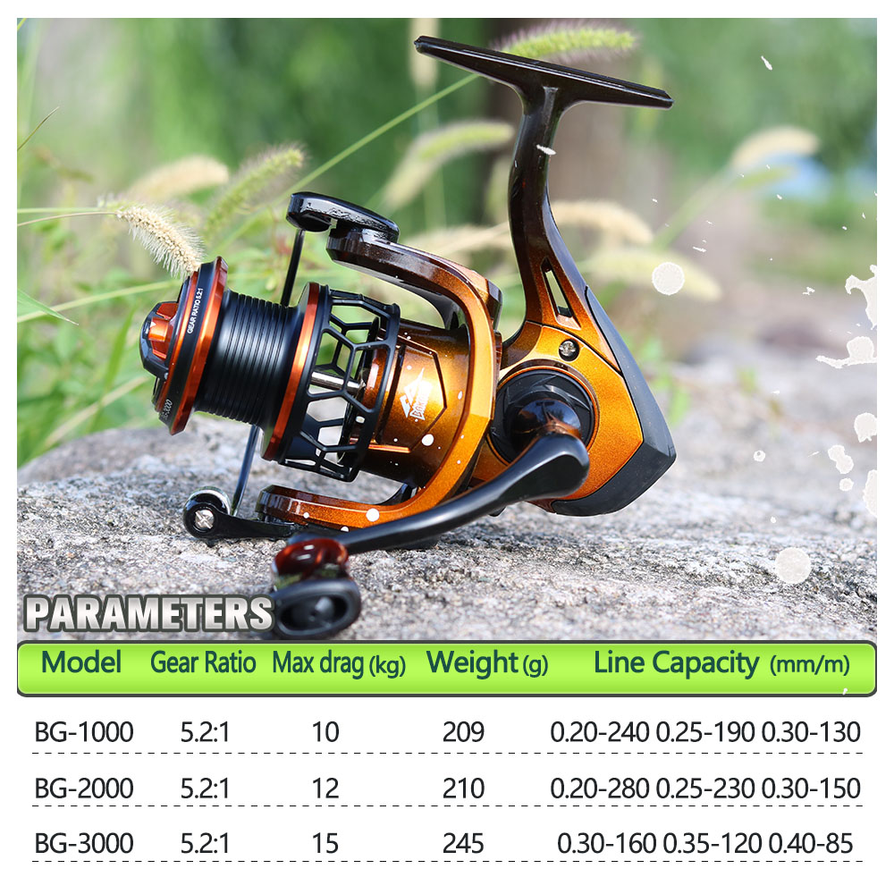 JOSBY Spinning Fishing Reel 10 - Freshwater Line review and price