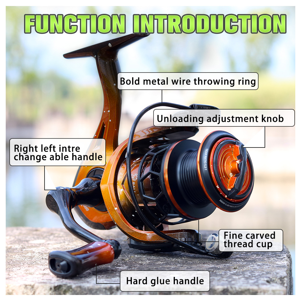 JOSBY Spinning Fishing Reel 10 - Freshwater Line review and price