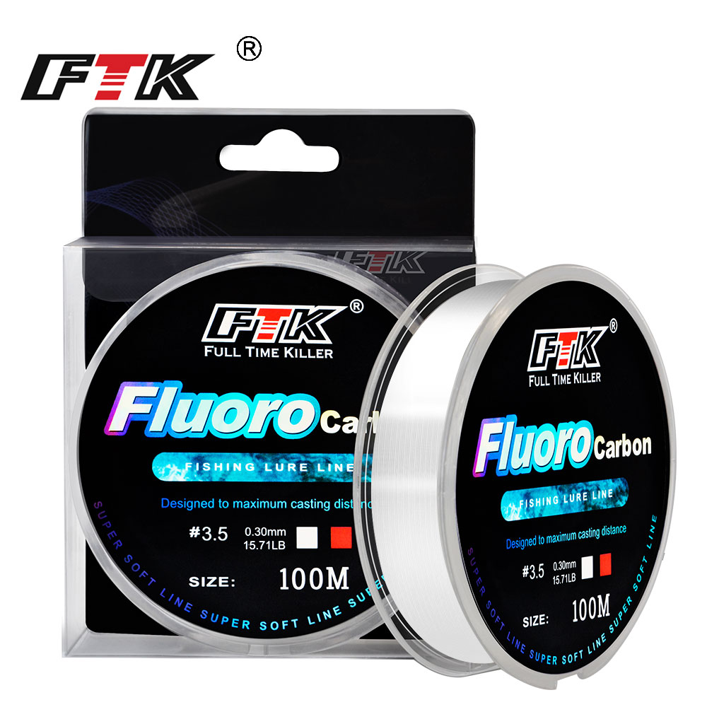 FTK 100M Fluorocarbon Coating  - Fluorocarbon Line review and price