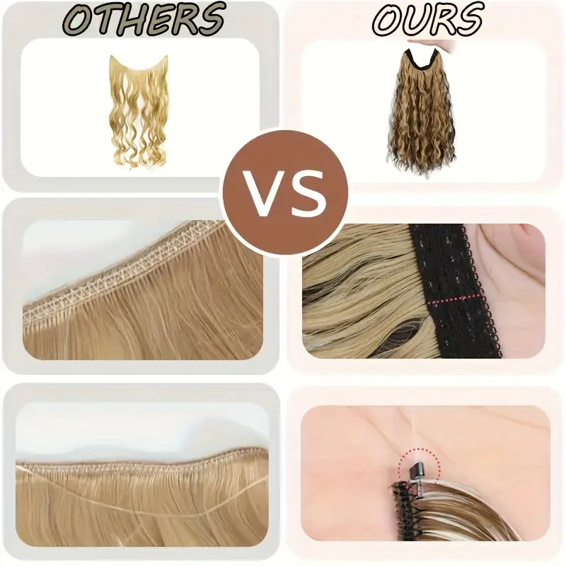 18Inch Synthetic Long Wavy Cul - Tippet Line review and price