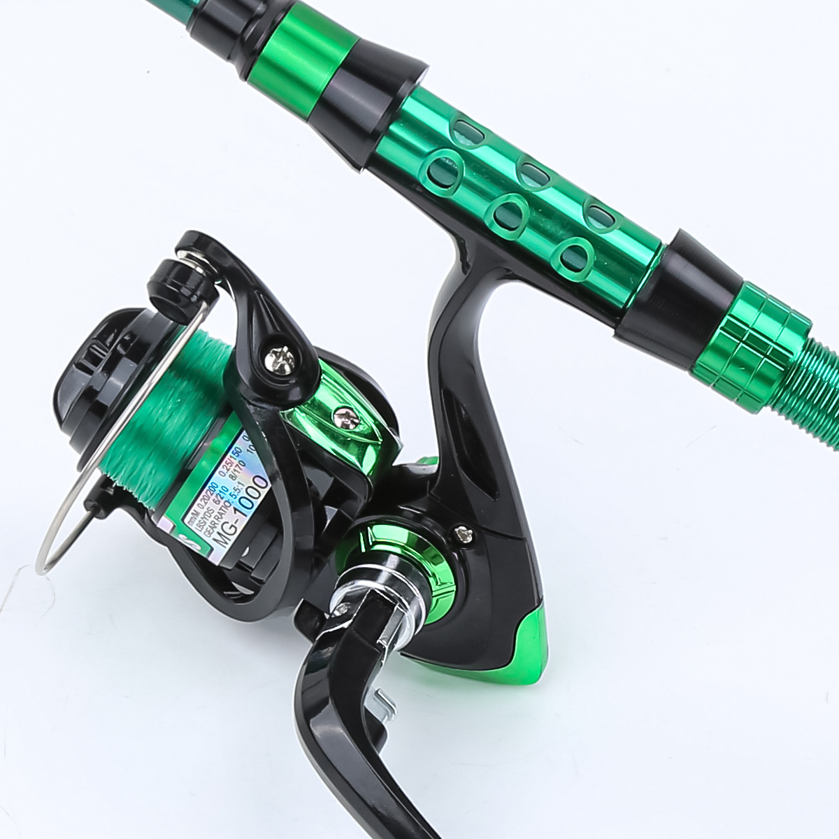1.8 Meters Green Carbon Fiber  - Saltwater Line review and price