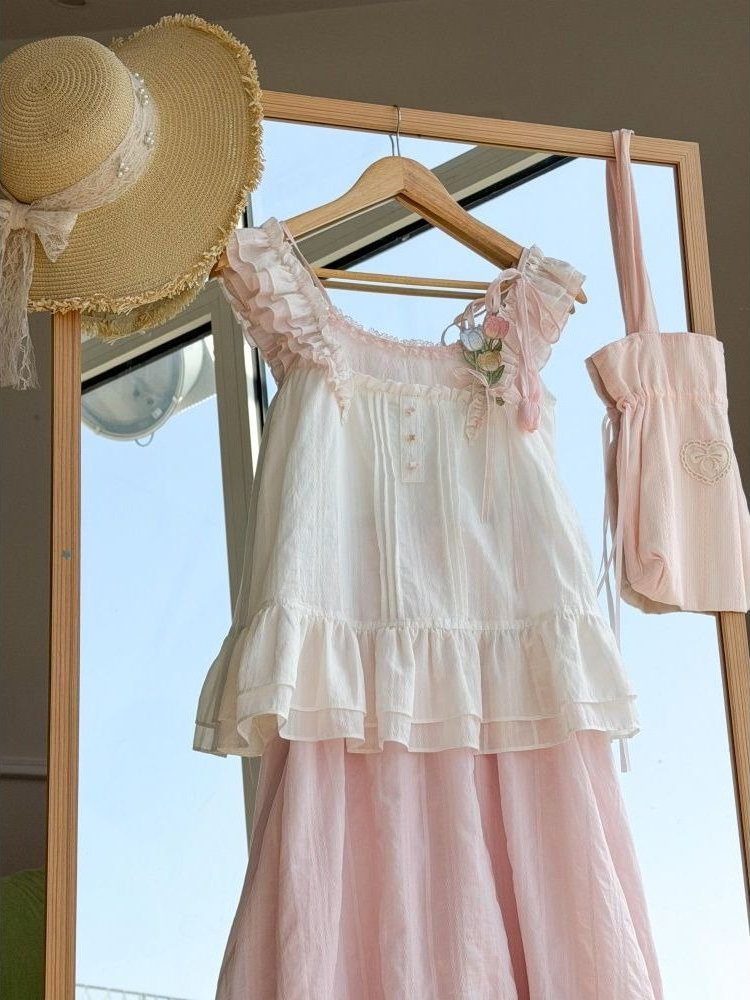 Sweet Kawaii Ruffle Trim Tulip - Fly Line review and price