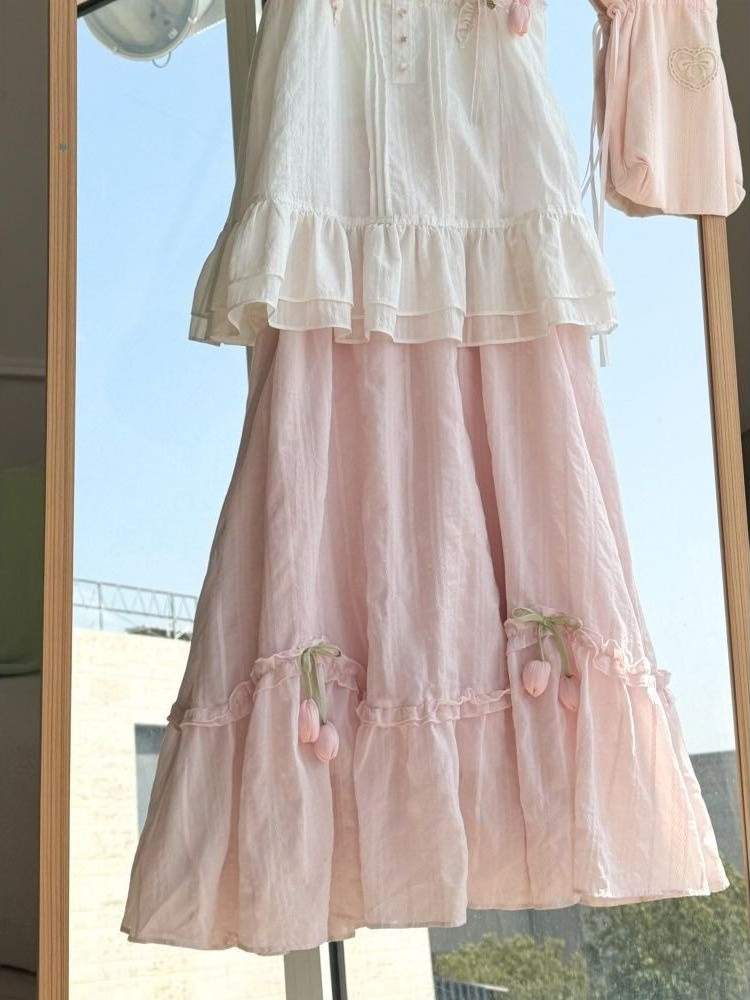 Sweet Kawaii Ruffle Trim Tulip - Fly Line review and price