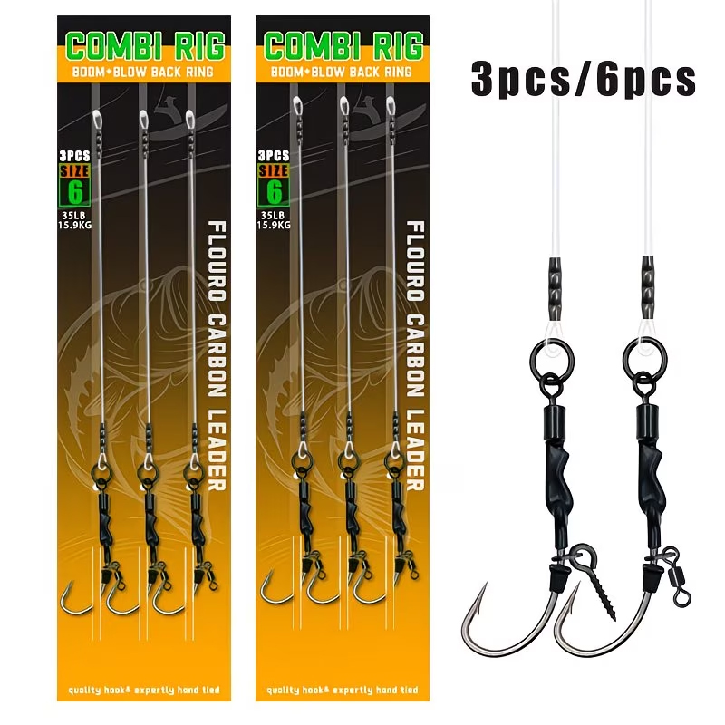 3/6pcs Premium Carp Fishing Ho - Fluorocarbon Line review and price