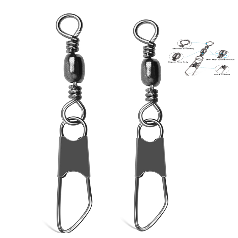 100Pcs Fishing Barrel Swivel C - Saltwater Line review and price